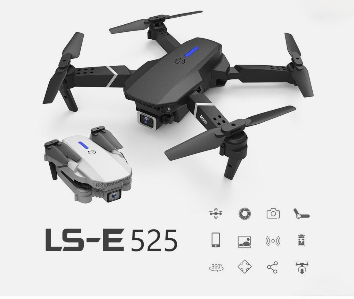 4K Pixel Dual Camera Airplane Toy